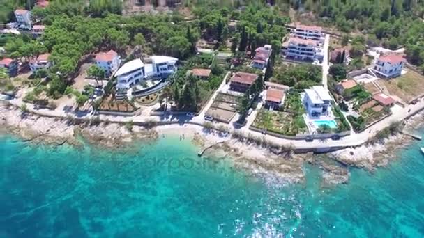 Dalmaçya turist resort — Stok video