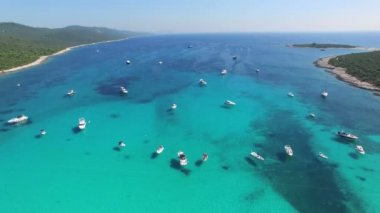 tekneler Dalmaçya deniz Paradise
