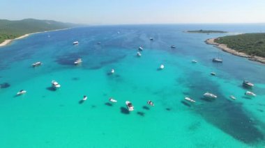 tekneler Dalmaçya deniz Paradise