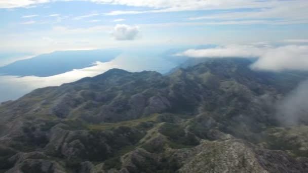 Montagne rocciose di Makarska — Video Stock