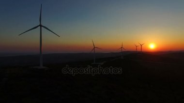 Güneş ayarı arkasında  