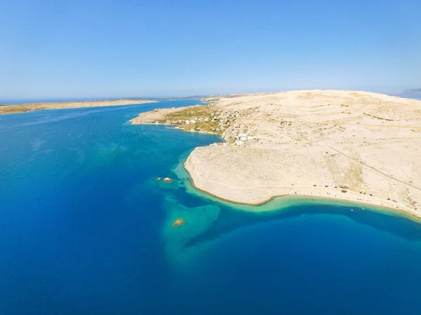 Drazica beach på ön Pag — Stockfoto