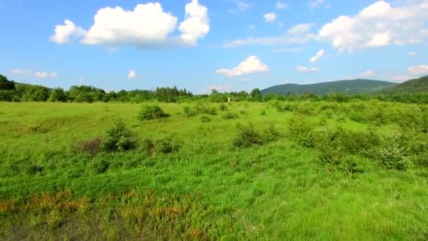 Jesenica rivier, Kroatische regio Lika — Stockvideo