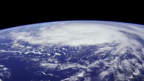 Tierra girando desde el espacio — Vídeo de stock