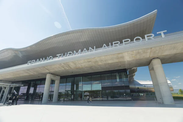 Franjo Tudman Havaalanı işareti — Stok fotoğraf