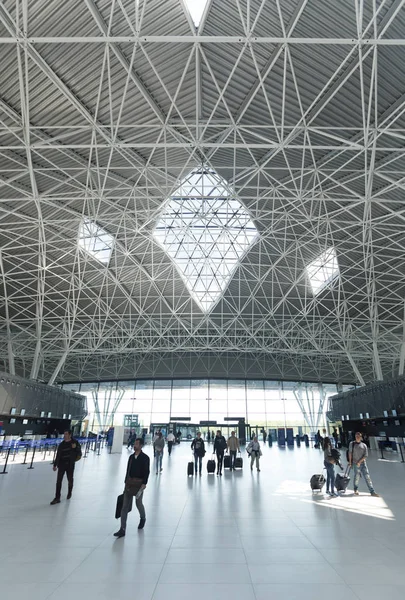 Check-in al terminal di partenza — Foto Stock