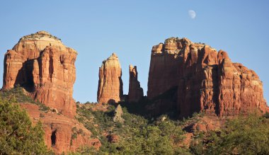 Sedona'nın ünlü katedral Rock görünümü
