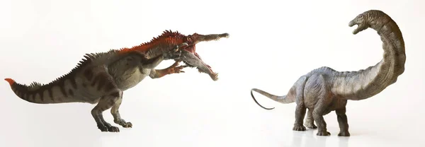 Baryonyx 공룡 계 용 각 류의 위협 — 스톡 사진