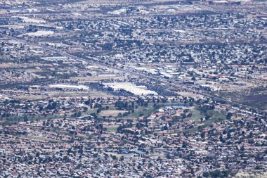 Sierra Vista, Arizona, Carr Kanyon bir havadan görünümü