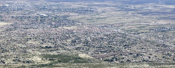 An Aerial View of Sierra Vista, Arizona, from Carr Canyon