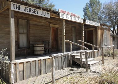 Pecos müzenin batısında bir Yargıç Roy Bean's Adliye