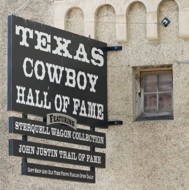 Texas kovboy Hall of Fame Si Sterquell vagon atýk