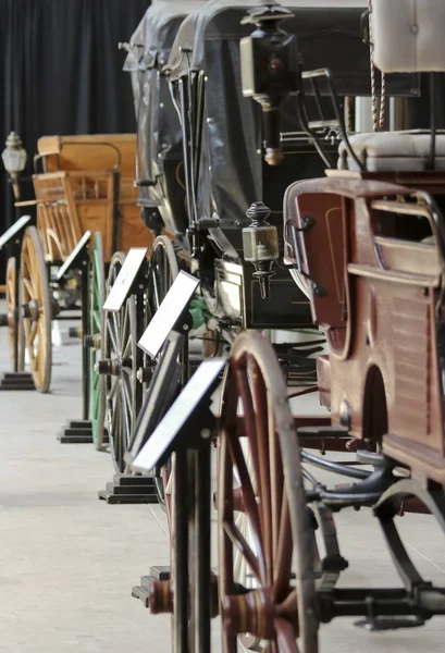 Una colección Sterquell Wagon en el Salón de la Fama Cowboy de Texas — Foto de Stock