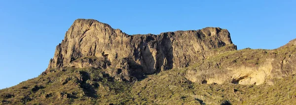 En Picacho Peak State Park Shot, Arizona – stockfoto