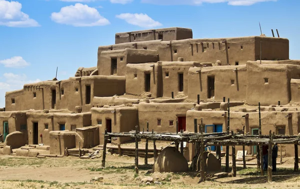 A View of North House, Taos Pueblo Royalty Free Stock Photos
