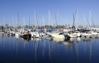 Bir Coronado Yacht Club Marina sahne, Coronado Adası