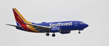 Bir Boeing 737, flep ve iniş aşağı