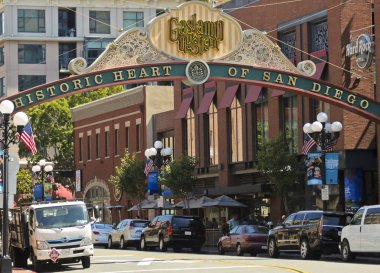 San Diego Gaslamp Quarter için bir giriş