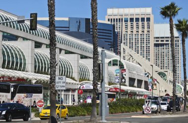 San Diego Kongre Merkezi'nde bir gün önden görünümü