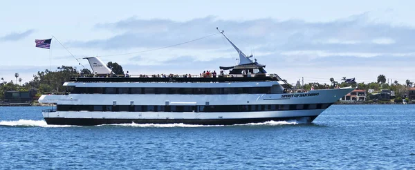 A Flagship Cruises Yacht, Spirit of San Diego — Stock Photo, Image