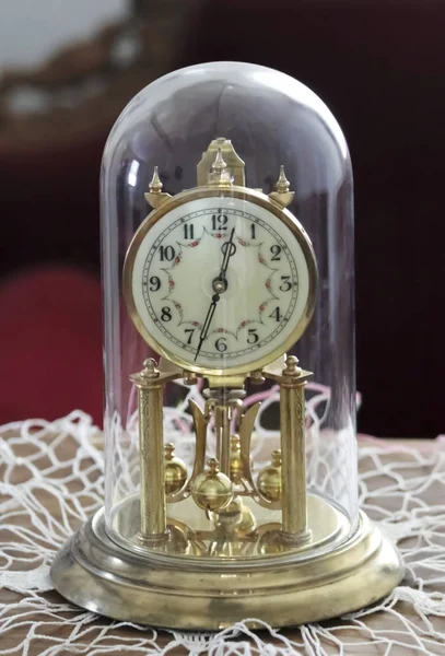 A Torsion Pendulum Clock, Anniversary Clock, or 400-day Clock