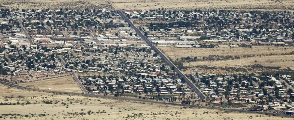 An Aerial View of the Sierra Vista, Arizona, Seventh Street Area