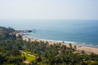 Vagator plaj goa Hindistan