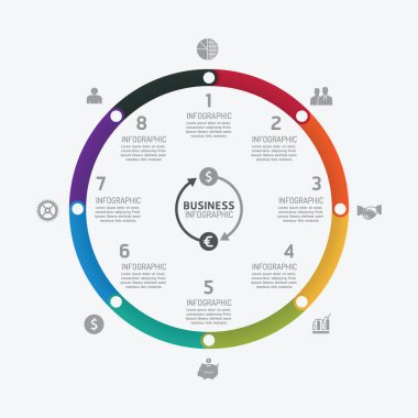İş verileri grafik işleme. Grafik unsurları abstract, diyagram