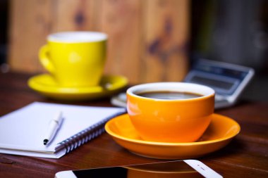 Sabah kahve fincanı.