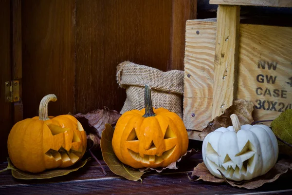 Halloween abóbora festa de férias — Fotografia de Stock