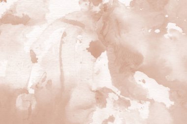 Sert zemin üzerine soyut suluboya