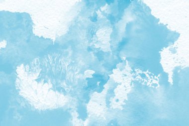 Sert zemin üzerine soyut suluboya