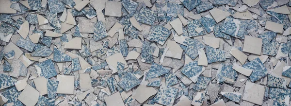 Texture from broken tiles — Stock Photo, Image