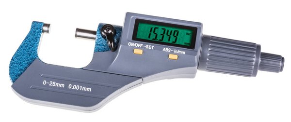 Digital micrometer for precise gauging