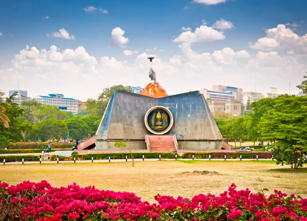Pomnik Nyayo Central Parku Nairobi Kenia Afryka — Zdjęcie stockowe