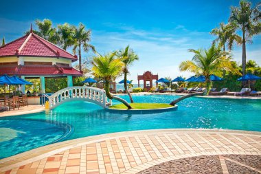  Sihanoukville, Kamboçya 'daki Independence Beach Resort.