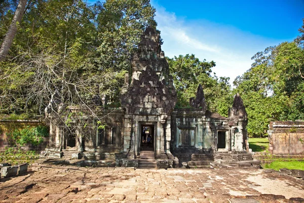 Égi Phimeanakas Templom Századi Bejárata Angkor Thom Királyi Palota Része — Stock Fotó