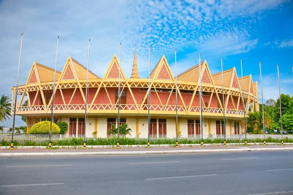 Αίθουσα Συνεδρίων Chaktomuk Στην Πνομ Πενχ Καμπότζη — Φωτογραφία Αρχείου