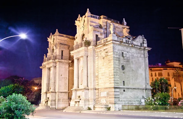 Ворота Феличе Одни Главных Ворот Города Палермо Сицилия — стоковое фото