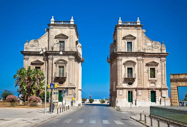 Porta Felice Una Las Puertas Principales Ciudad Palermo Sicilia Italia —  Fotos de Stock