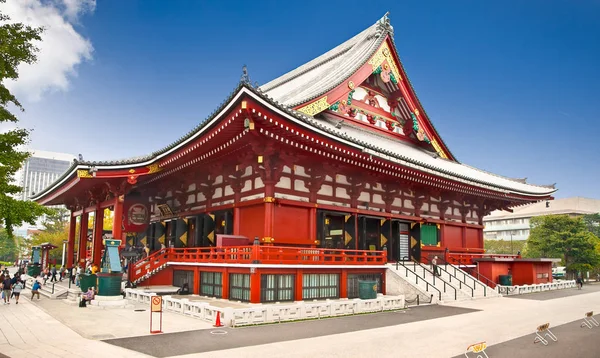 Templo Sensoji Distrito Asakusa Tokio Japón — Foto de Stock