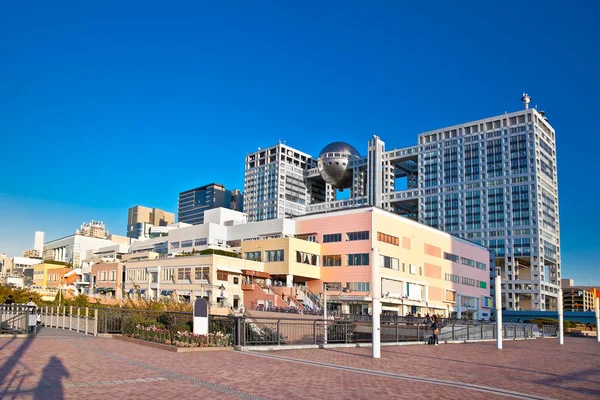 Aqua City Een Groot Winkel Entertainmentcomplex Wijk Odaiba Tokio Japan — Stockfoto