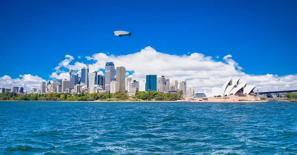 Vackra Landskapet Sydney City Suny Day Australien — Stockfoto