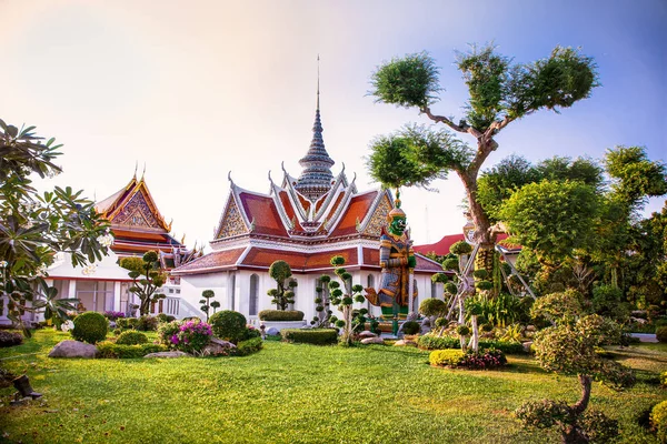 Bangkok Thailand Jan 2016 Great Palace Buddhist Temple Famous Green — стоковое фото