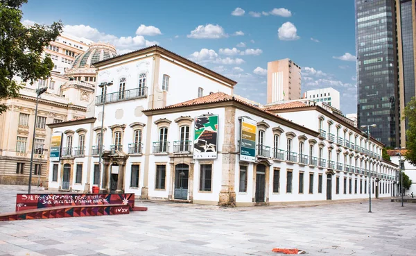 Rio Janeiro Abril 2015 Antiguo Palacio Imperial Edificio Histórico Abril — Foto de Stock