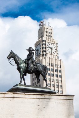 Brezilya 'nın Pantheon De Caxias ve Rio Poupa Tempo merkezi. Rio de Janeiro 'da. Brezilya.