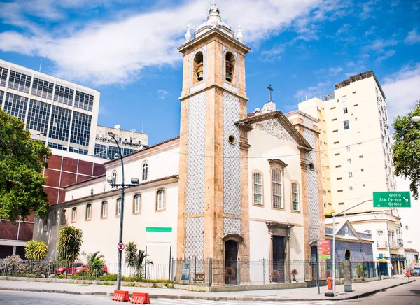 Brotherhood Holy Spirit Irmandade Divino Espirito Santo Church Lapa Rio — Stock Photo, Image