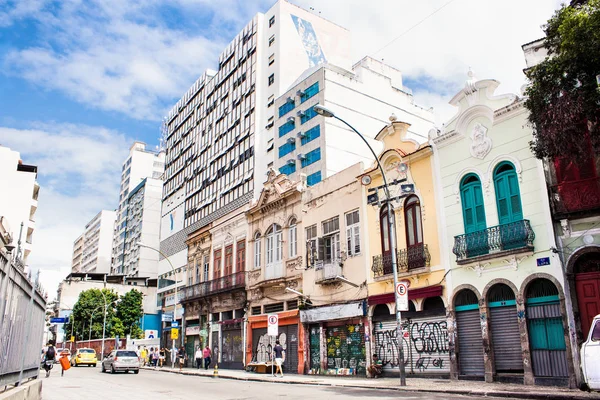 Rio Janeiro April 2015 Lapa Street April 2015 Rio Janeiro – stockfoto