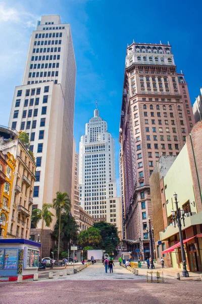 Edifício Altino Arantes Também Conhecido Como Edifício Banespa Importante Arranha — Fotografia de Stock