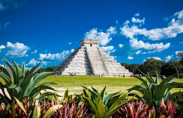 Chichen Itza One Most Visited Archaeological Sites Mexico Million Tourists — Stock Photo, Image